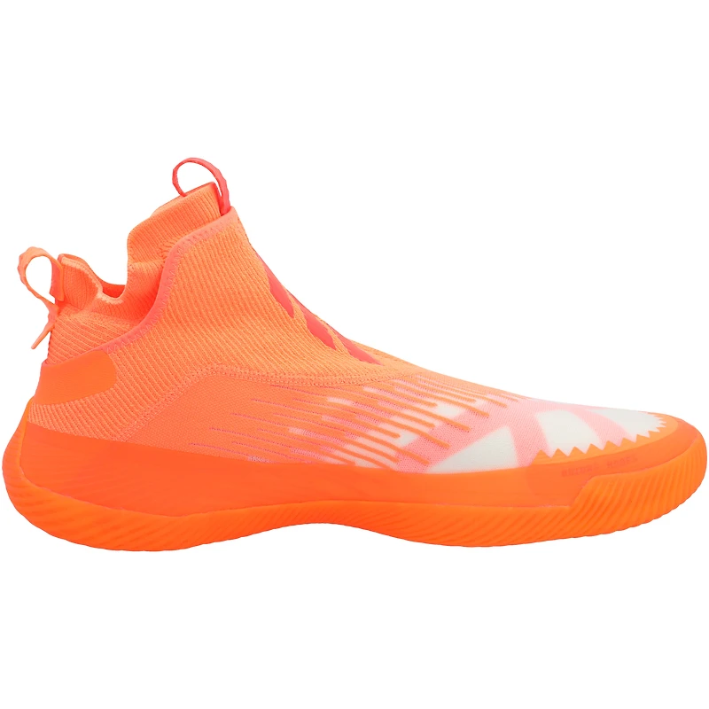 Chaussures Adidas orange du programme de basket-ball des Miami Hurricanes