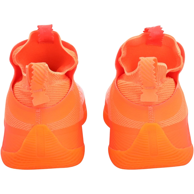 Miami Hurricanes Team-Issued Orange Adidas Shoes from the Basketball Program