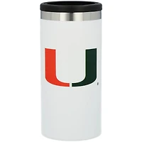 Logo de l'équipe des ouragans de Miami 12 oz. Porte-canette mince