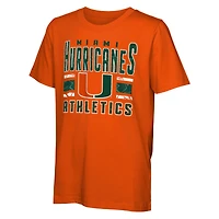 Ensemble de t-shirts the Mix pour enfants d'âge préscolaire Hunter Green Miami Hurricanes
