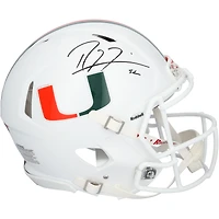 Casque Riddell Speed authentique dédicacé par Ray Lewis des Miami Hurricanes