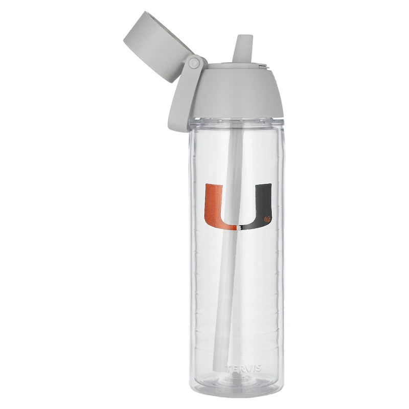 Tervis Miami Hurricanes 24oz. Emblem Venture Lite Water Bottle