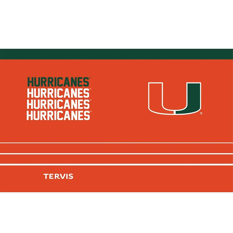 Tervis Miami Hurricanes Reverb 20oz. Stainless Steel Tumbler