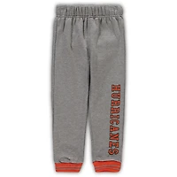 Toddler Colosseum Orange/Heathered Gray Miami Hurricanes Poppies Hoodie and Sweatpants Set