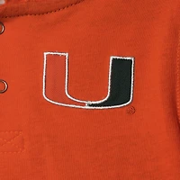 Toddler Colosseum Orange/Heathered Gray Miami Hurricanes Poppies Hoodie and Sweatpants Set