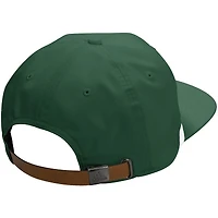 Casquette ajustable unisexe Adidas verte Miami Hurricanes pour vestiaires