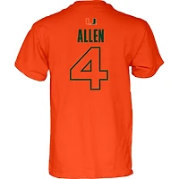 Unisex Blue 84 Marcus Allen Miami Hurricanes 4 Strong T-Shirt