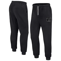 Unisex Fanatics Black Miami Hurricanes Elements Super Soft Fleece Jogger