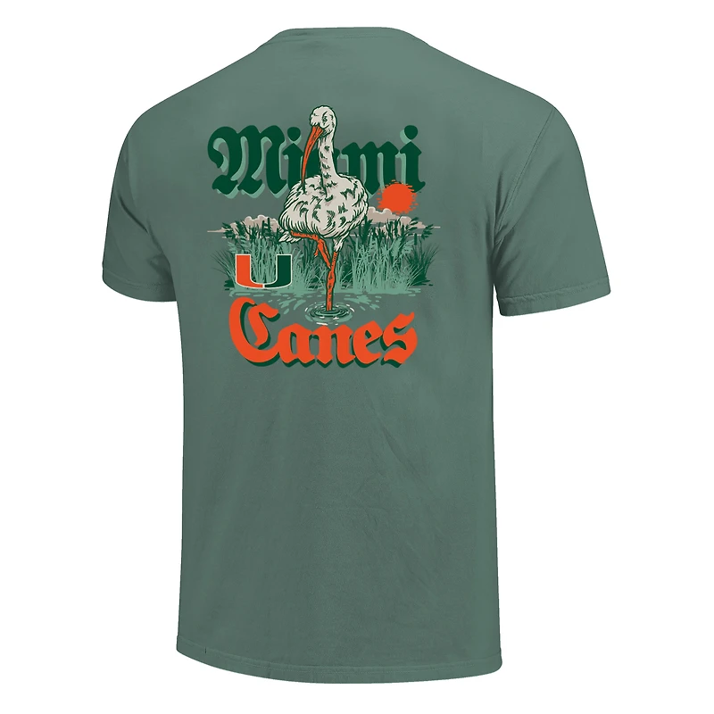 Men's Orange Miami Hurricanes Hyper Local T-Shirt