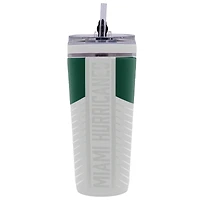WinCraft Miami Hurricanes 26oz 4D Flex Ice Shaker Bottle