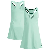 Robe-short à dos nageur Active Spring Fling des Miami Hurricanes d'adidas pour femme, verte