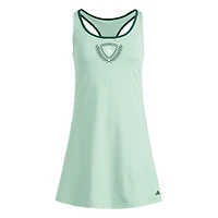 Robe-short à dos nageur Active Spring Fling des Miami Hurricanes d'adidas pour femme, verte
