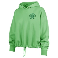 Women's '47  Green Miami Hurricanes Luminance Dot Venice Pullover Hoodie