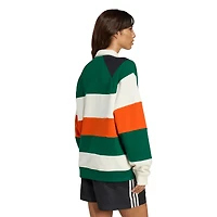 Women's adidas  Miami Hurricanes Oversized Pullover