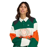 Women's adidas  Miami Hurricanes Oversized Pullover