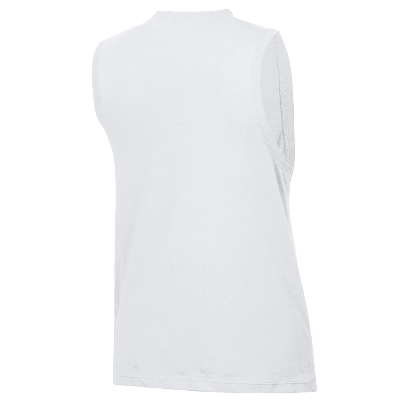 Women's Champion White Miami Hurricanes Lifestyle Tank Top