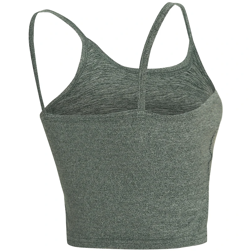 Ensemble trois pièces pour femme Concepts Sport Green Miami Hurricanes Rigor : débardeur, short et peignoir
