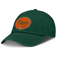 Women's Fanatics Green Miami Hurricanes Candid Adjustable Hat