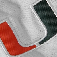 Sweat à capuche zippé pour femme Stadium Athletic Miami Hurricanes Arched Name