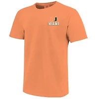 T-shirt orange pour jeunes des Miami Hurricanes, scène locale du campus