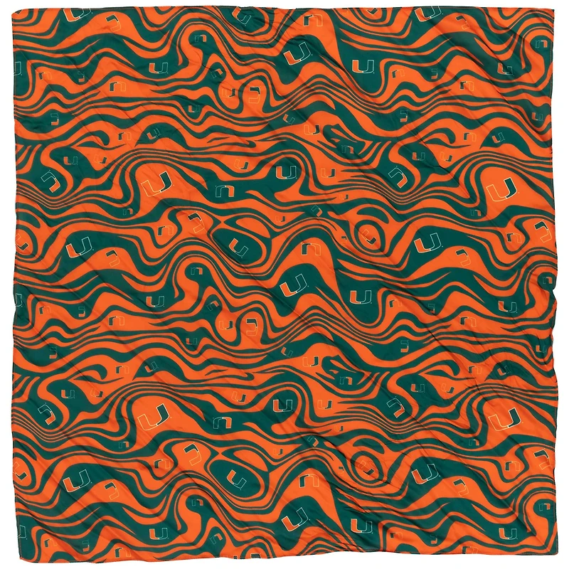 Écharpe pour cheveux ZooZatz Miami Hurricanes