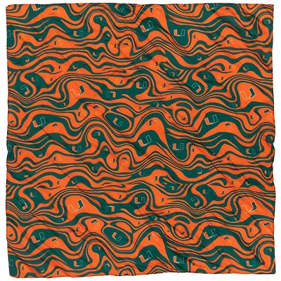 Écharpe pour cheveux ZooZatz Miami Hurricanes