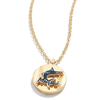 Collier pendentif BaubleBar Miami Marlins