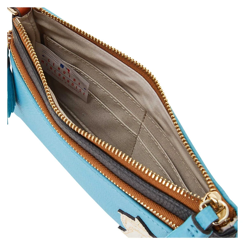 Dooney & Bourke Miami Marlins Infield Bracelet à double fermeture éclair