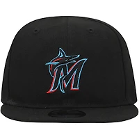 Casquette réglable New Era Miami Marlins My First 9FIFTY adulte noire
