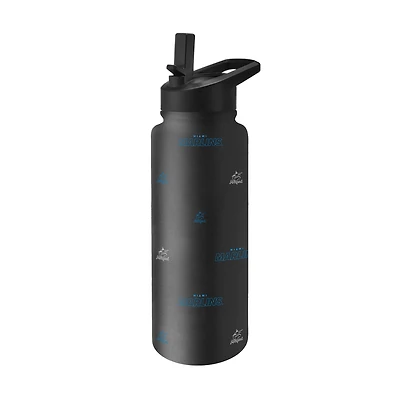 Bouteille de 34 oz (994 ml) « Steep and Repeat Quencher » de Logo Brands Miami Marlins