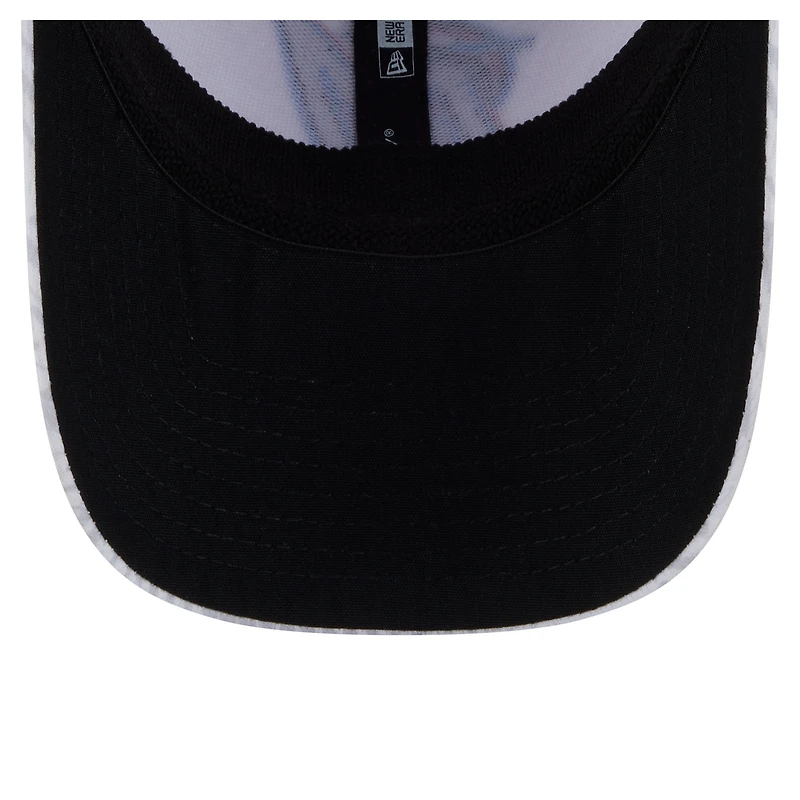 Casquette extensible New Era blanche Miami Marlins Graded 39THIRTY pour homme