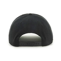 Casquette ajustable en velours côtelé Miami Marlins '47 noire pour homme