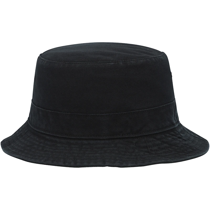 Men's '47  Black Miami Marlins Primary Bucket Hat