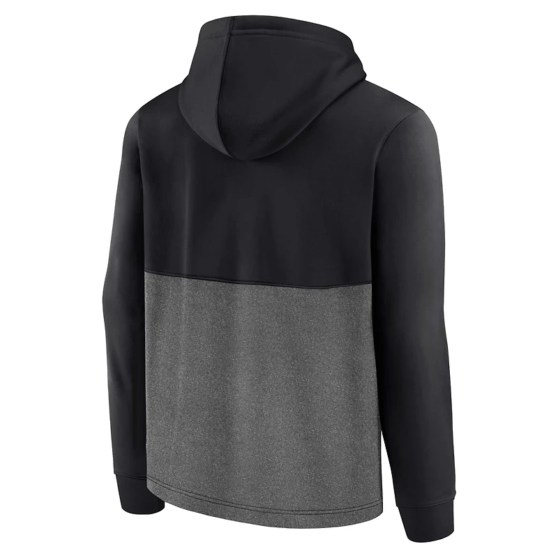 Men's Fanatics Black Miami Marlins Call the Shots Pullover Hoodie