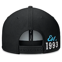 Casquette à pression noire Miami Marlins Walk-Off Bullpen Fanatics pour homme