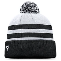 Men's Fanatics Gray Miami Marlins Cuffed Knit Hat with Pom