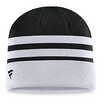 Bonnet en tricot à revers Miami Marlins Fanatics gris pour hommes