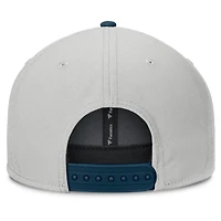 Casquette snapback grise Fanatics des Miami Marlins pour homme