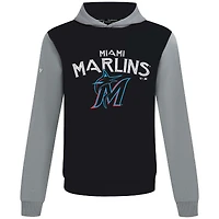 Sweat à capuche noir Accolade Ultimate Mission pour homme des Marlins de Miami Levelwear