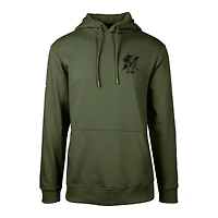 Men's Levelwear Miami Marlins Podium Digital Camo Pullover Hoodie