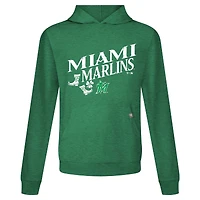 Men's Levelwear Miami Marlins St. Patrick's Day Relay Boots Pullover Hoodie