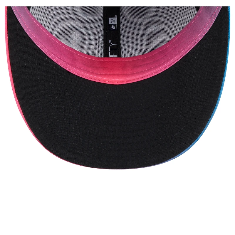 Men's New Era Black/Pink Miami Marlins 2025 City Connect Low Profile 59FIFTY Fitted Hat