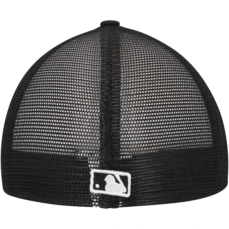 Men's New Era  Black/White Miami Marlins 2023 On-Field Batting Practice Low Profile 59FIFTY Fitted Hat