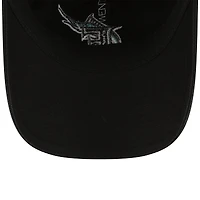 Casquette ajustable New Era noire Florida Marlins Core Classic Replica 9TWENTY pour homme