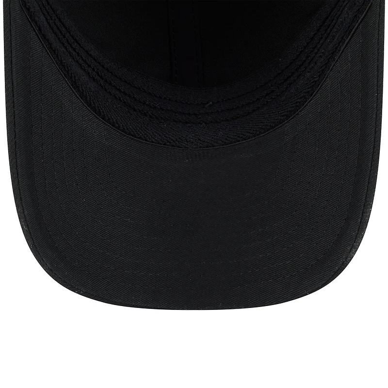 Men's New Era  Black Florida Marlins Player Replica 39THIRTY M-Crown Flex Hat