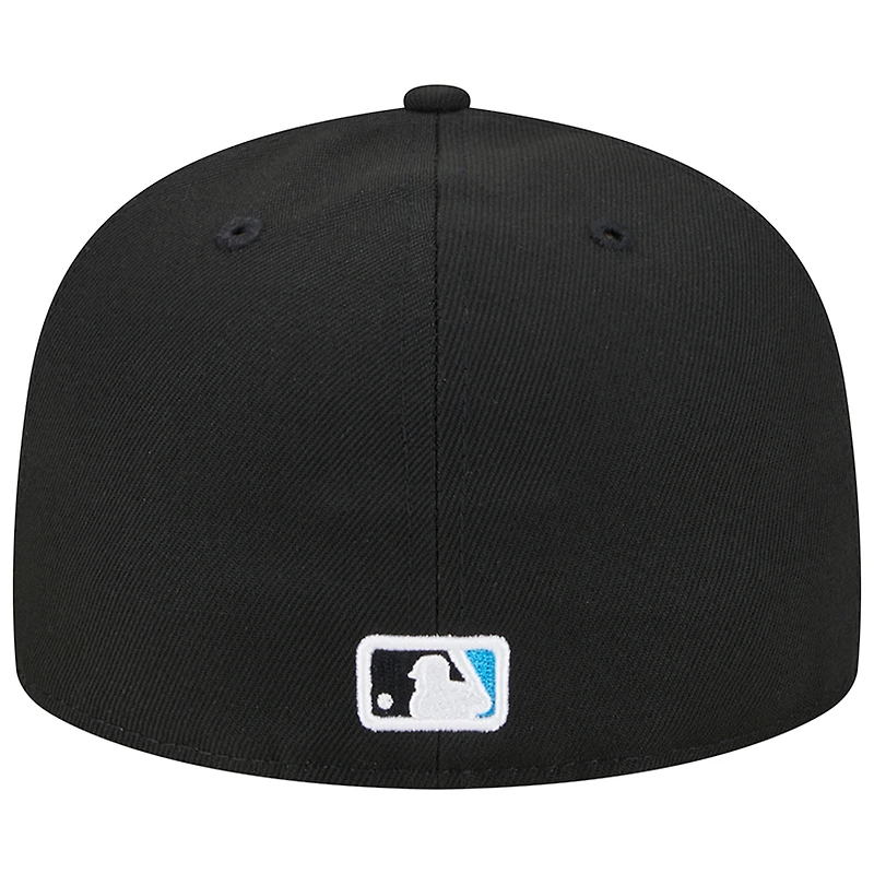 Men's New Era Black Miami Marlins  2017 MLB All-Star Game Team Color 59FIFTY Fitted Hat