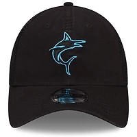 Casquette ajustable 9TWENTY Batting Practice 9TWENTY des Miami Marlins 2023 pour homme New Era, noire