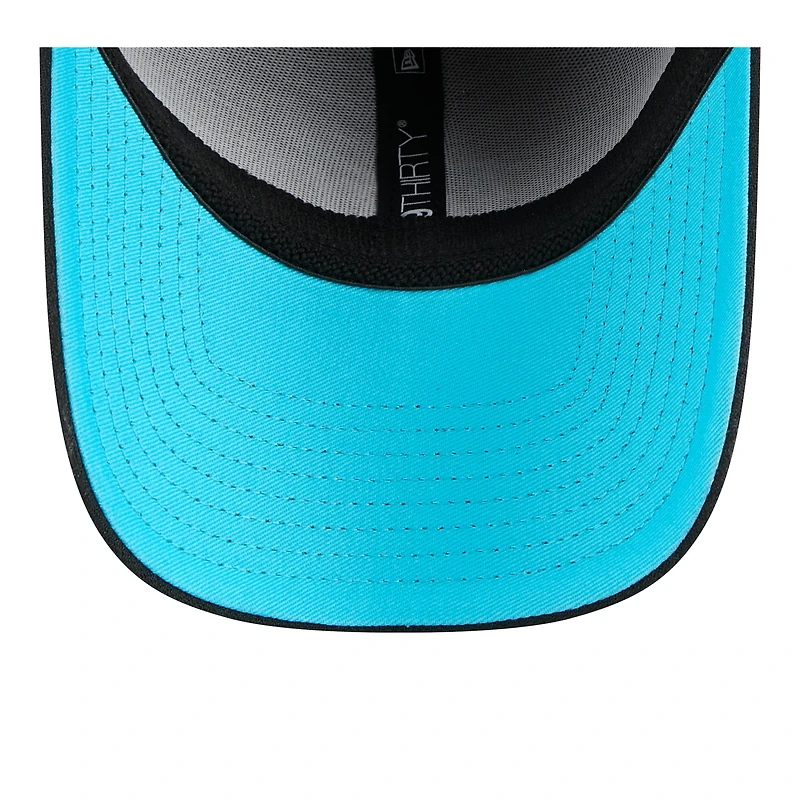 Casquette flexible 39THIRTY pour la fête des pères Miami Marlins 2024 New Era noire hommes