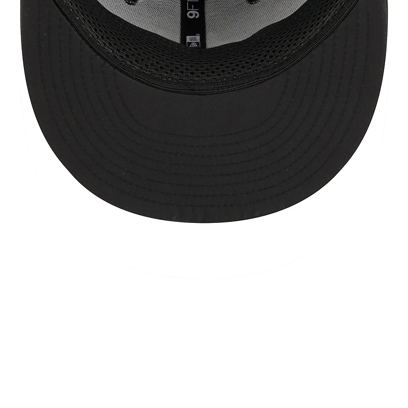 Men's New Era Black Miami Marlins 2026 Batting Practice 9FIFTY Snapback Hat