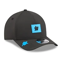 Men's New Era  Black Miami Marlins 2026 Clubhouse 9FORTY A-Frame Adjustable Hat